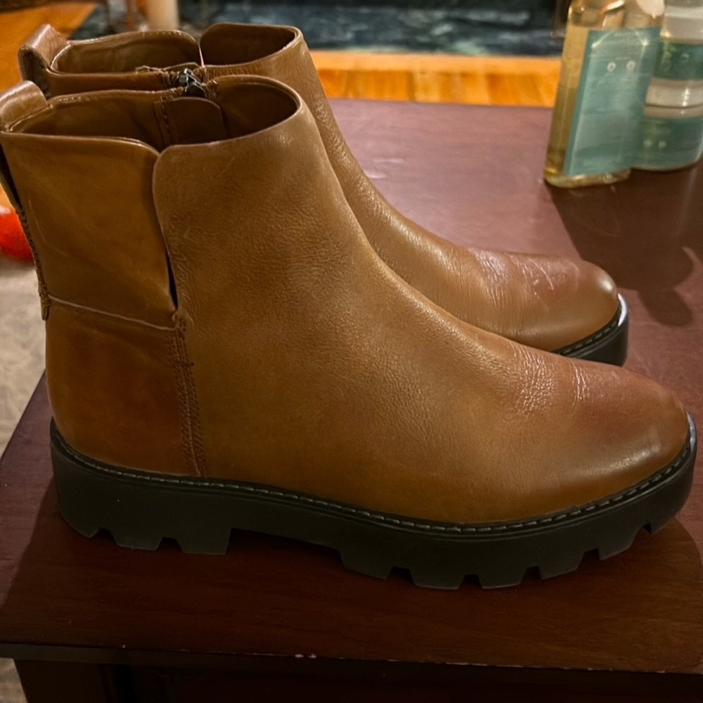 New in box Franco Sarto leather boots